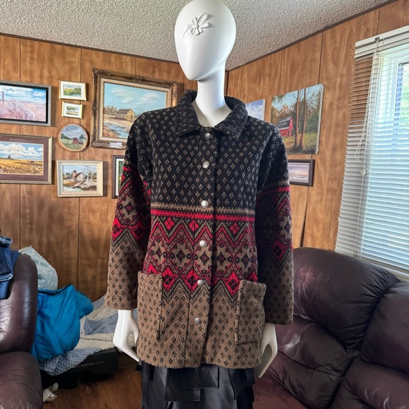 Muskoka Lakes Sweater Shacket - Picture 2 of 6